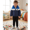 E08071: Boys Bench Puffer Coat, Top & Cargo Pant Outfit (18 Months-5 Years)